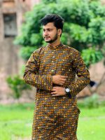 Cotton Print Panjabi - Image 2