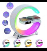 নাইট ল্যাম্প, স্পিকার, অ্যালার্ম, ঘড়িসহ স্মার্ট টেবিল ল্যাম্প - Image 3