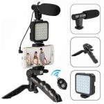 AY-49 Video Making Tripod Kit with Mic
