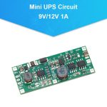 Mini UPS Circuit for DC Onu Router Plus Li-ion Lithium 18650 Battery Charging Module Step Up Boost Converter DC 9V/12V Output Charge Discharge UPS Protection Board - Image 2