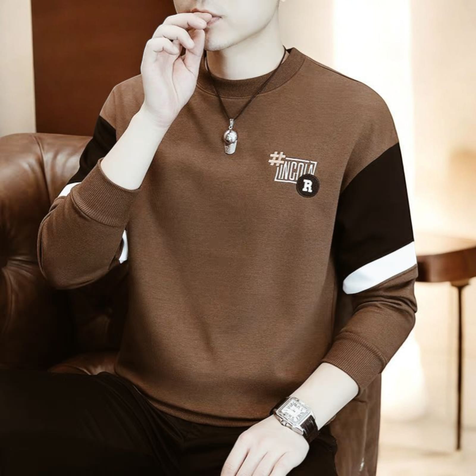 1763287807_L_3 Cotton Sweatshirt for Men - Image 1