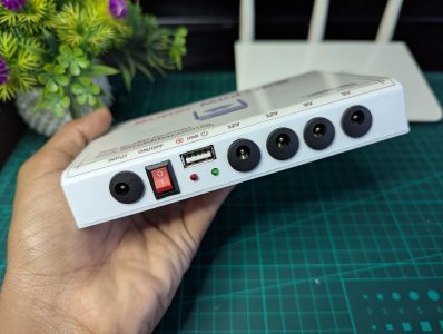 Super Mini UPS 12V/12V/9V/5V USB 10,000mAh capacity - Image 2