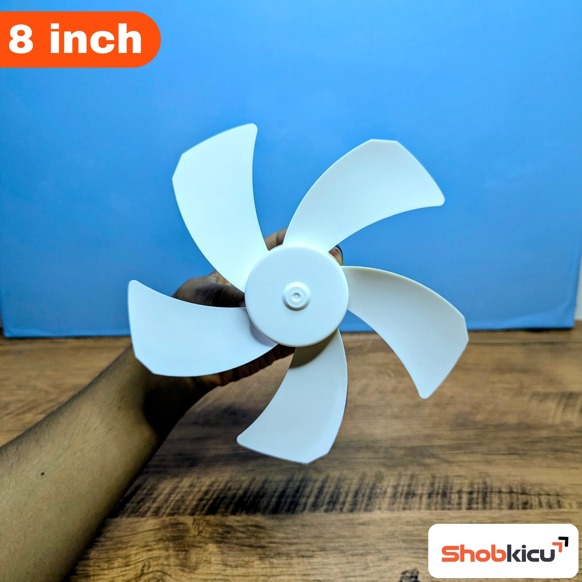 2600mAH_20260704_005739_0000 8 inch BLDC Brushless Fan Motor 9V/12V 5 Blades High Air Volume - Image 1