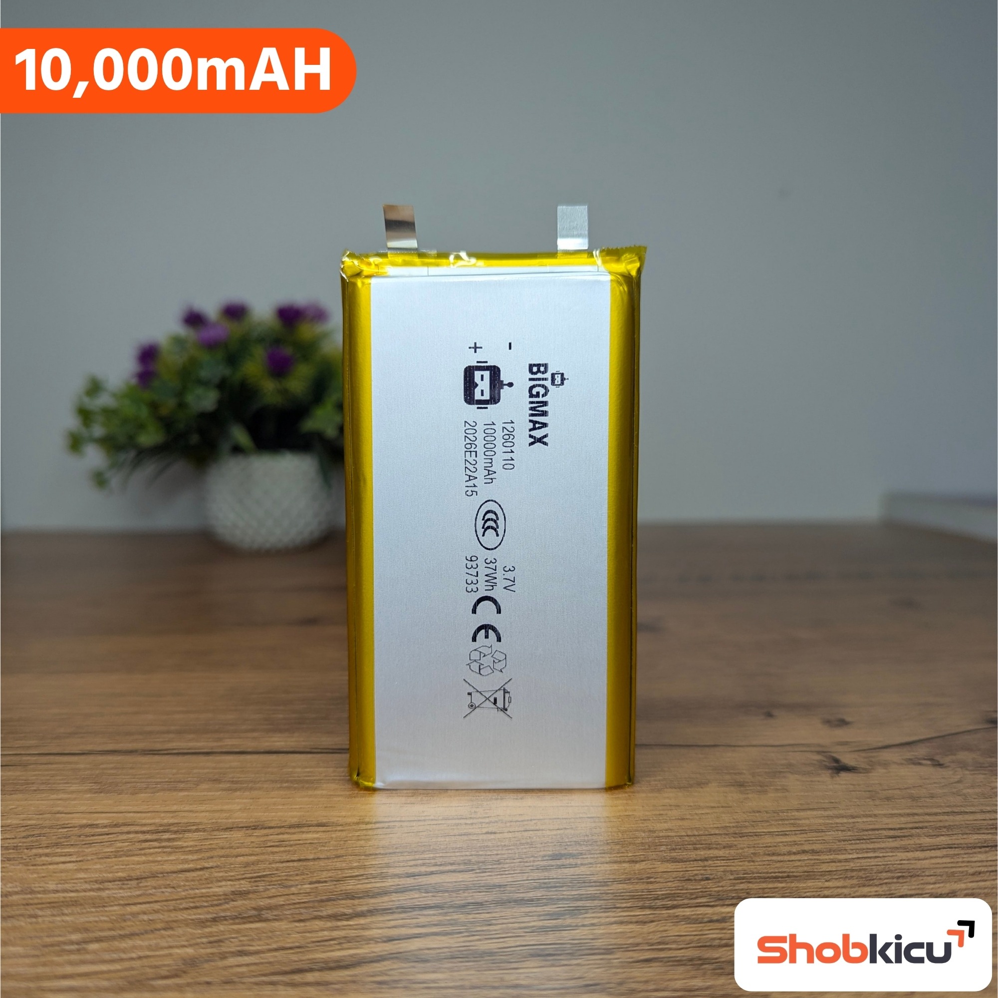 2600mAH_20260704_010036_0000 10,000mAh 3.7v Lithium Polymer Battery Rechargeable Real Capacity - Image 1