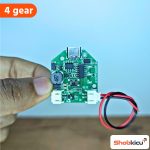 12V Brushless Fan Driver Circuit 3.7V To 12V 4 Gear | BLDC Fan Circuit