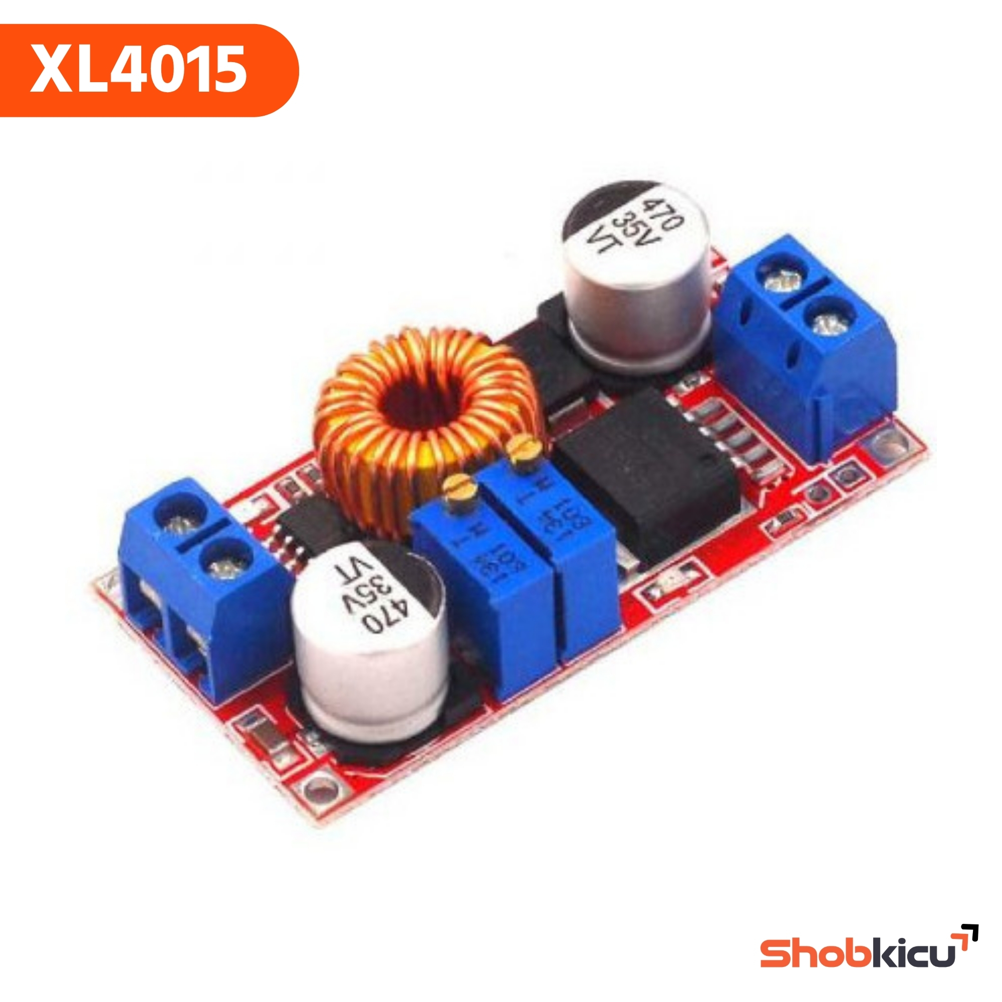 2600mAH_20260715_225129_0000 XL4015 RED CC CV Adjustable 5A DC to DC Buck Converter for Lithium Battery Step down Charging Charger Module Led Power Converter Board - Image 1