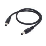 DC to DC Cable,10A DC 5.5 x 2.1 mm Male to Male Plug Power Adapter Cable for LED, CCTV, Car, Monitors,etc (0.3M)