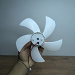 8 inch BLDC Brushless Fan Motor 9V/12V 5 Blades High Air Volume - Image 2