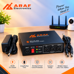 Araf Mini DC UPS with Charger & 6Month Official Warranty