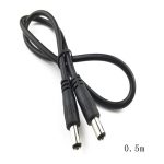 DC to DC Cable,10A DC 5.5 x 2.1 mm Male to Male Plug Power Adapter Cable for LED, CCTV, Car, Monitors,etc (0.3M) - Image 2