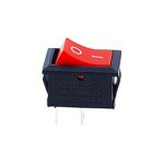 Rocker Switch KCD11 Power On Off Mini Switch Red Black-1pcs - Image 2