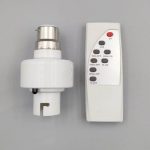 Smart B22 IR Lamp Holder with Remote & Timer Control